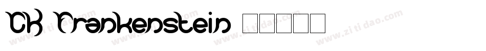 CK Frankenstein字体转换